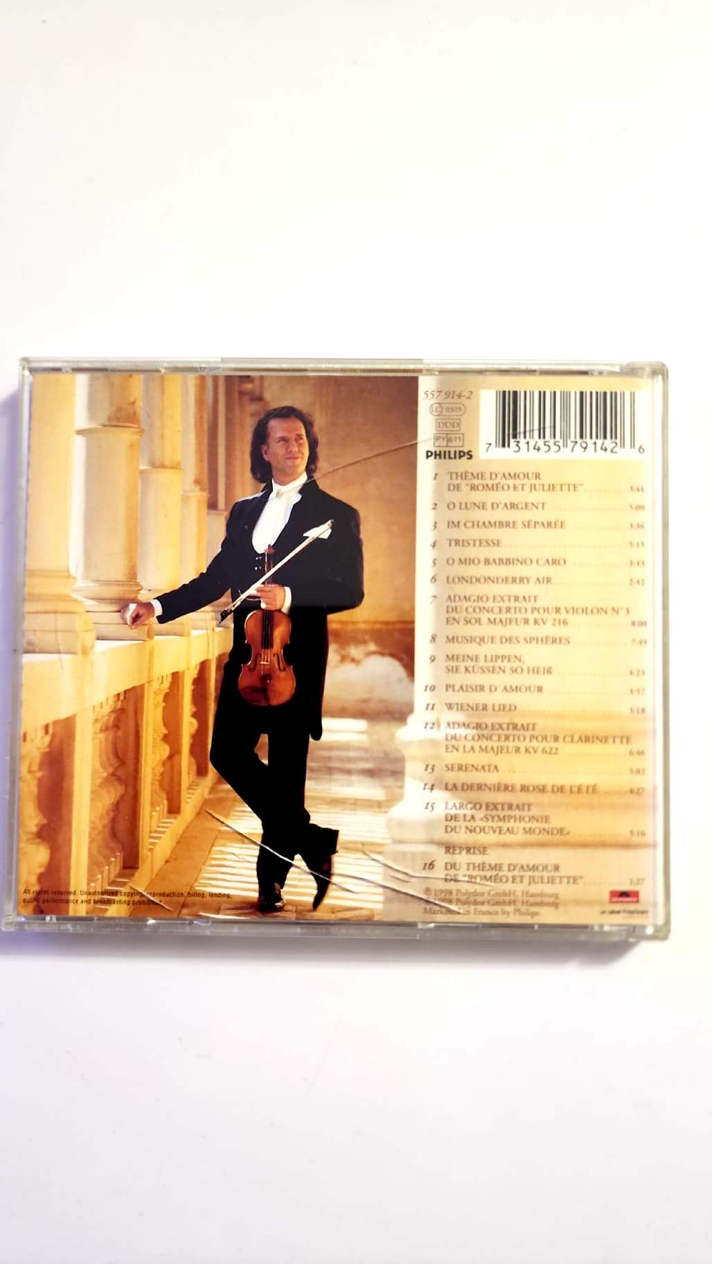 André Rieu – Romantique – CD audio Philips