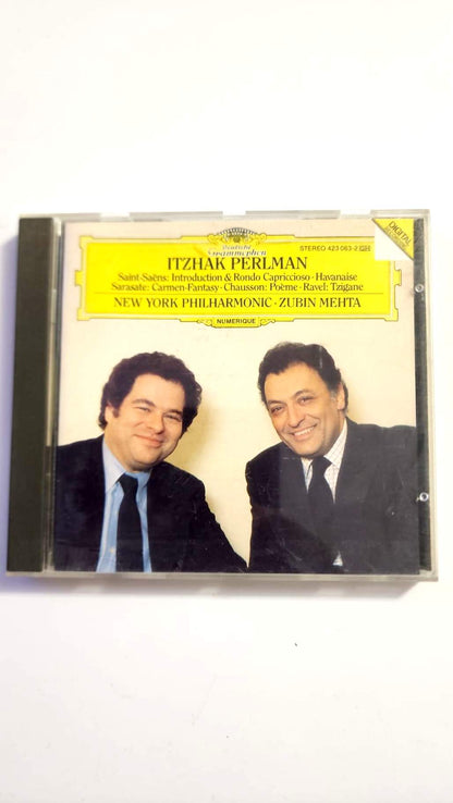 Itzhak Perlman, Zubin Mehta – Carmen-Fantaisie, Poème, Tzigane – CD Deutsche Grammophon