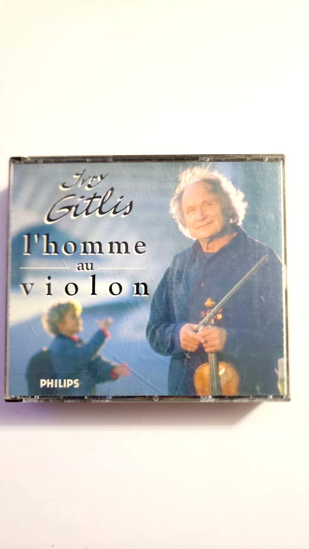 Ivry Gitlis – L’homme au violon – Paganini, Wieniawski, Saint-Saëns – Coffret 2 CD Philips