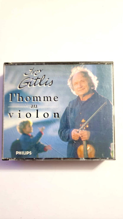 Ivry Gitlis – L’homme au violon – Paganini, Wieniawski, Saint-Saëns – Coffret 2 CD Philips