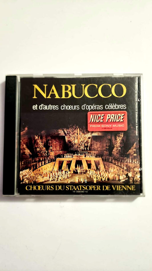 Nabucco et d’autres chœurs d’opéras célèbres – Chœurs du Staatsoper de Vienne – CD