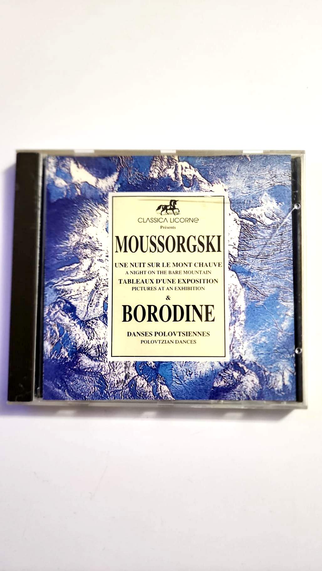 Moussorgski – Une nuit sur le mont Chauve, Tableaux d’une exposition / Borodine – Danses polovtsiennes – CD