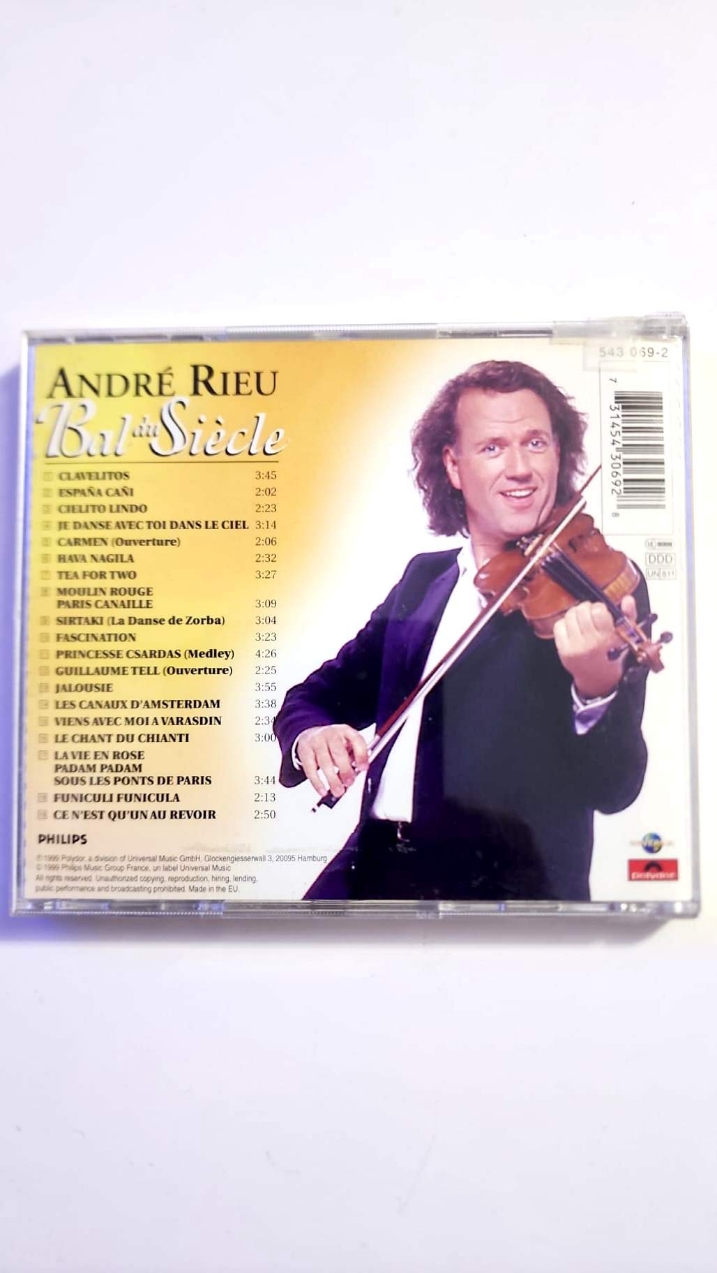 André Rieu – Bal du Siècle – CD Philips