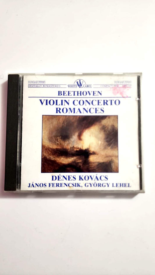 Beethoven – Concerto pour violon et Romances – Dénes Kovács – CD White Label