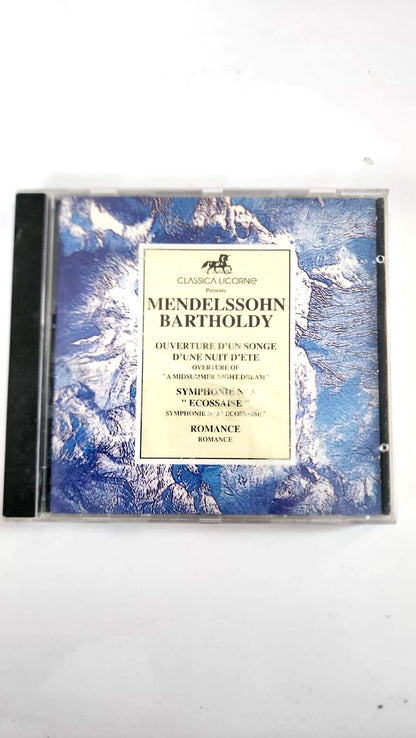 Mendelssohn – Symphonie n°3 Écossaise, Songe d’une nuit d’été et Romance – CD Classica Licorne