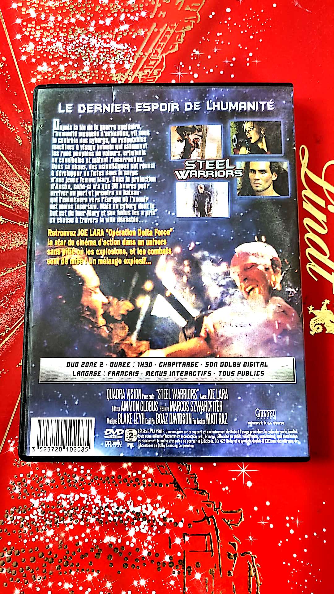 DVD steel warriors le justicier du futur