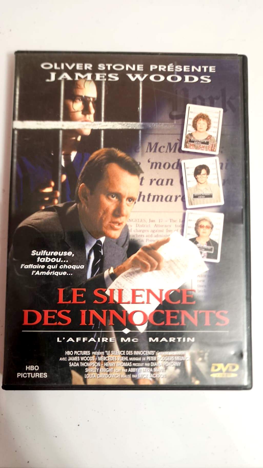 Le Silence des Innocents DVD - Recto pochette