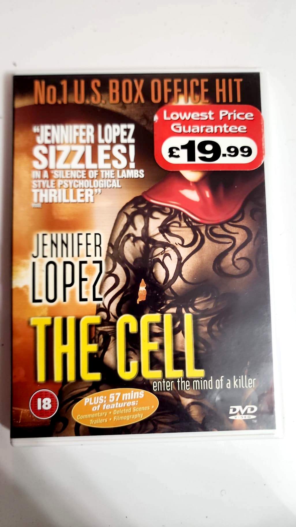 The Cell DVD - Recto pochette