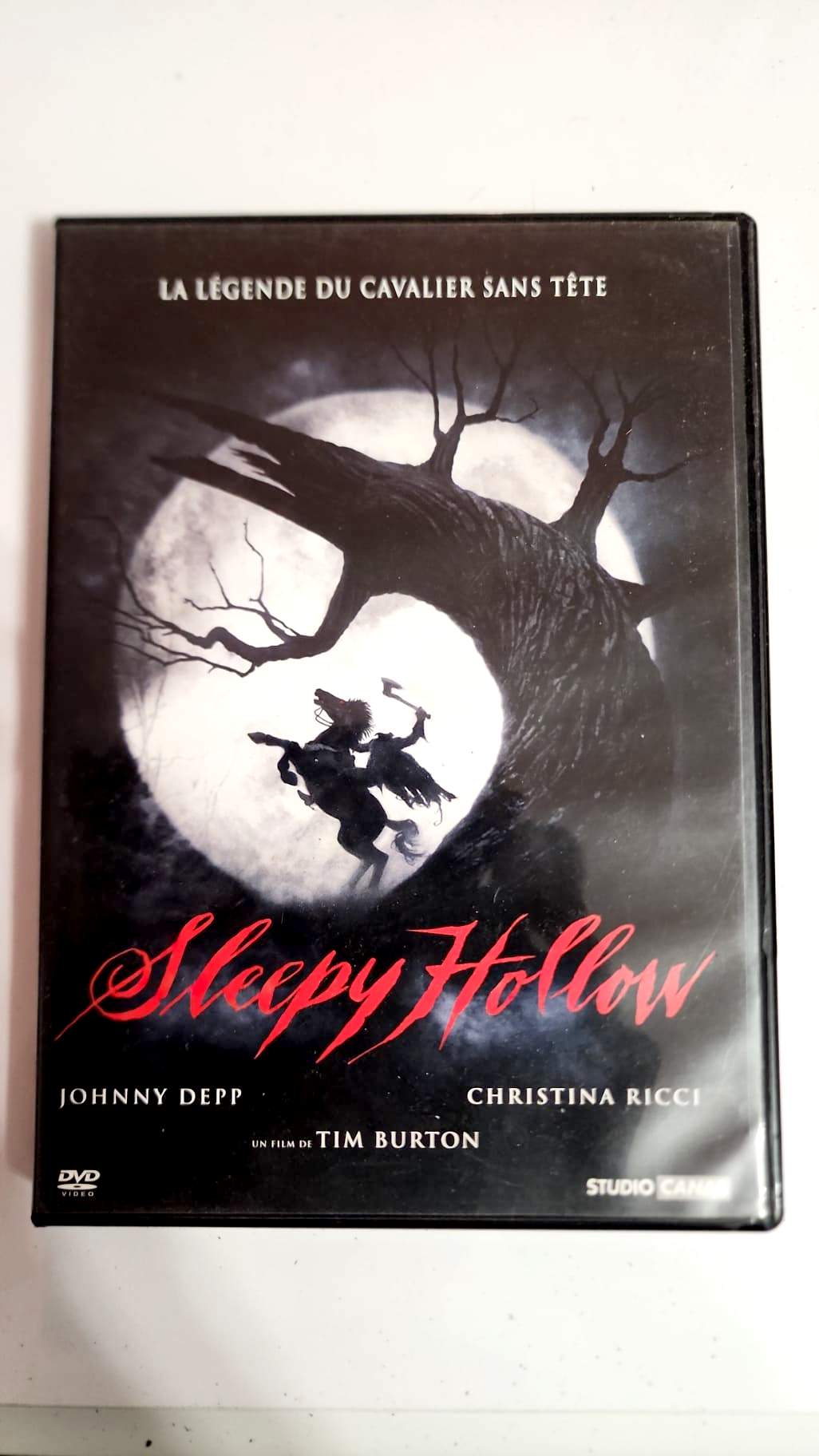 Sleepy Hollow DVD - Recto pochette