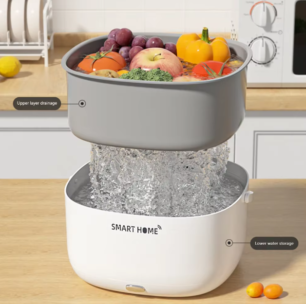 Machine à Laver les Légumes à Ultrasons Smart Home D343