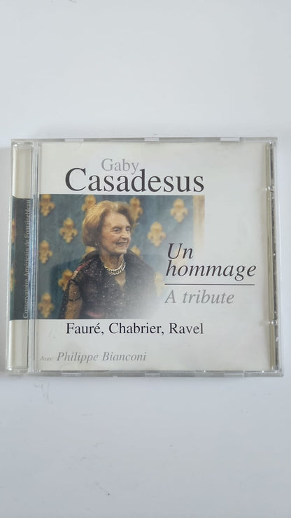 Gaby Casadesus – Un hommage / A Tribute – Fauré, Chabrier, Ravel – CD