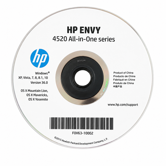 HP Envy 4520 | CD logiciel imprimante | Pilotes et installation | Windows & Mac