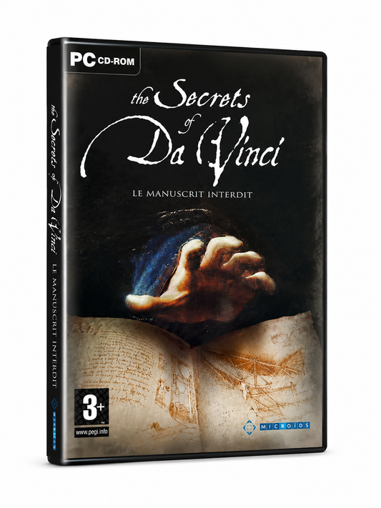 The Secrets of Da Vinci – Le Manuscrit Interdit PC CD-ROM – Jeu en Français – Aventure Point & Click – 2 Disques – PEGI 3+