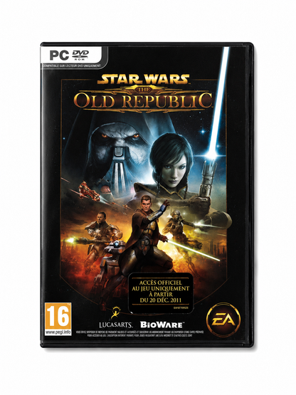 Star Wars The Old Republic PC DVD-ROM FR Incomplete Game 2 DVDs out of 3 BioWare EA Games