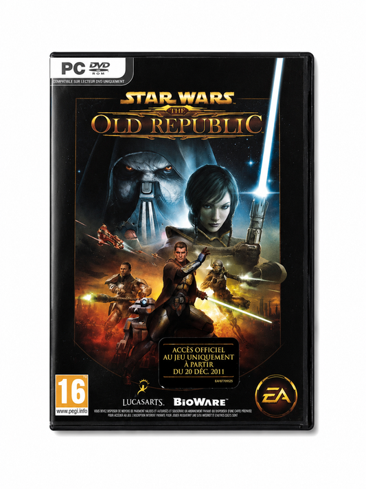 Star Wars The Old Republic PC DVD-ROM FR Jeu Incomplet 2 DVD sur 3 BioWare EA Games