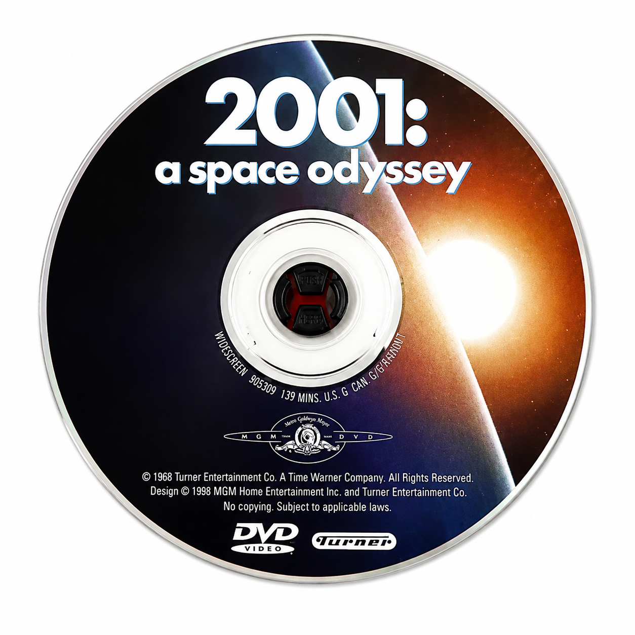 2001 : L’Odyssée de l’Espace – DVD Film Science-Fiction – Sans Boîtier