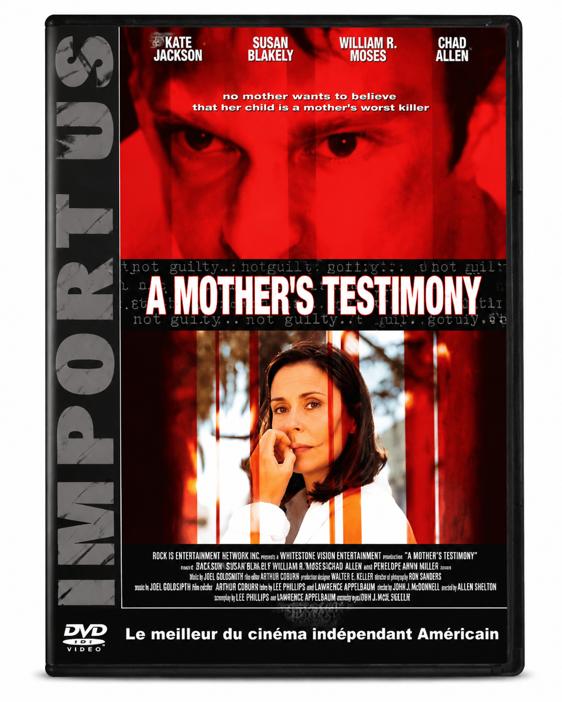 A Mother's Testimony DVD – Kate Jackson, Susan Blakely – Thriller Drame Policier | Zone 2 PAL Français Anglais