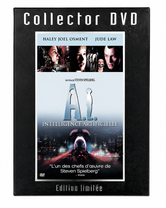 A.I. Intelligence Artificielle – Édition limitée Collector – Coffret DVD – Steven Spielberg