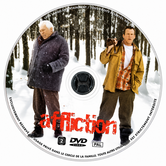 Affliction – DVD Vidéo – Film Drame – DVD Seul