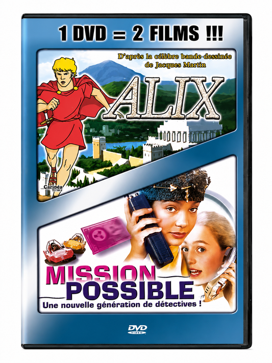 Alix + Mission Possible – Coffret DVD – 2 Films – Dessin Animé & Film Jeunesse