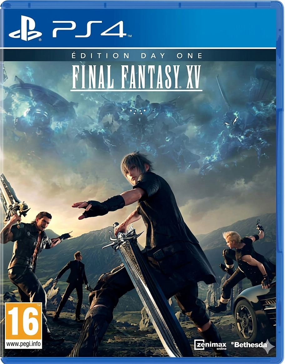Final Fantasy XV Édition Day One PS4 – Jeu PlayStation 4 – RPG Action Aventure – Square Enix – PEGI 16