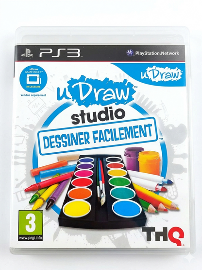 uDraw Studio – Dessiner Facilement – Jeu PS3 – Version Française – Compatible uDraw Tablet