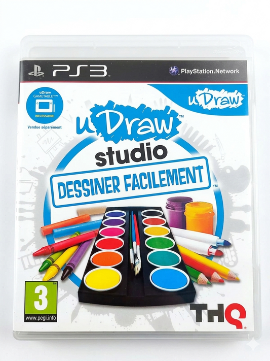 uDraw Studio – Dessiner Facilement – Jeu PS3 – Version Française – Compatible uDraw Tablet