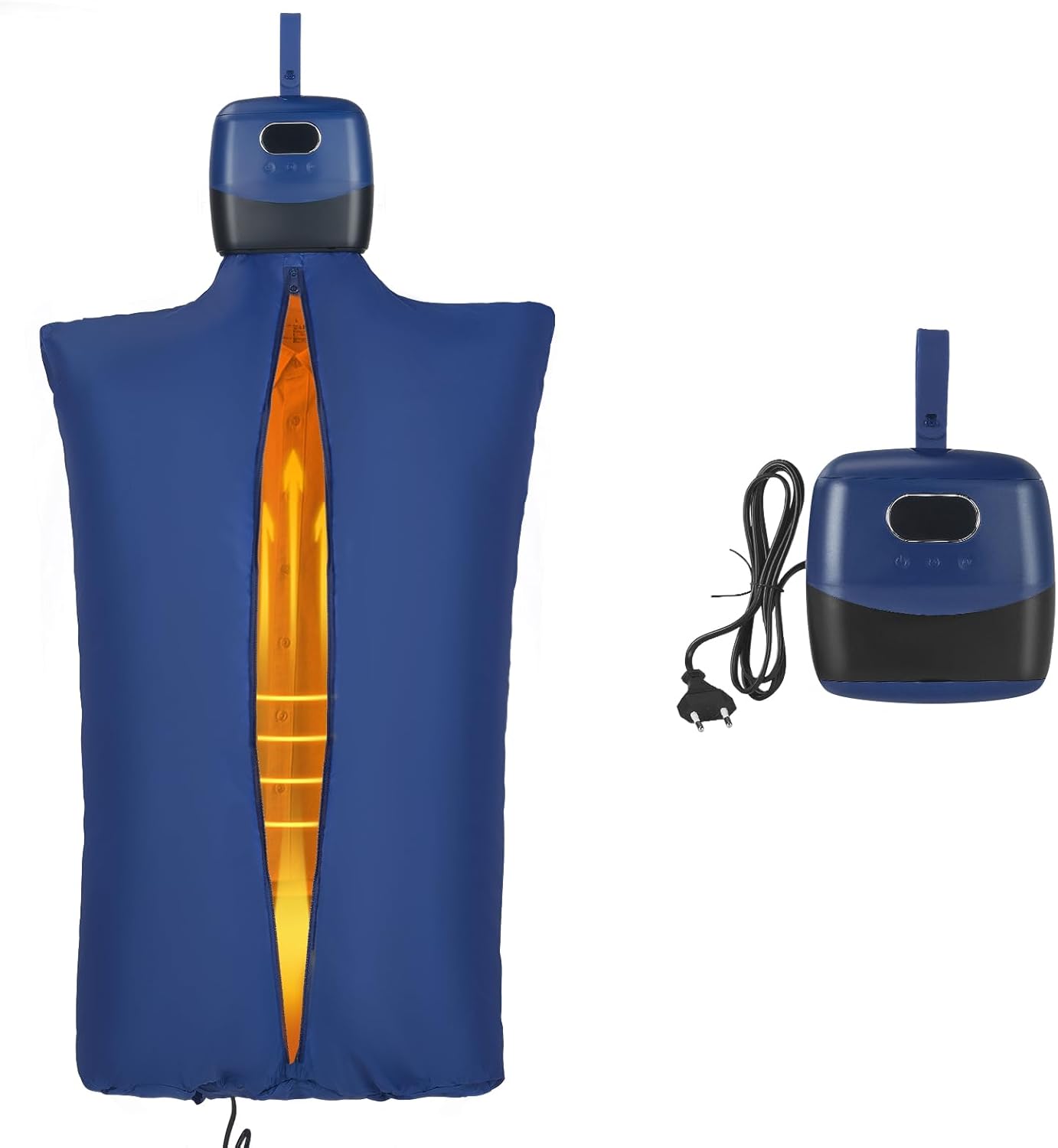 Sèche-Linge Électrique Portable 600W Pliable – Mini Sèche-Linge de Voyage avec Minuterie