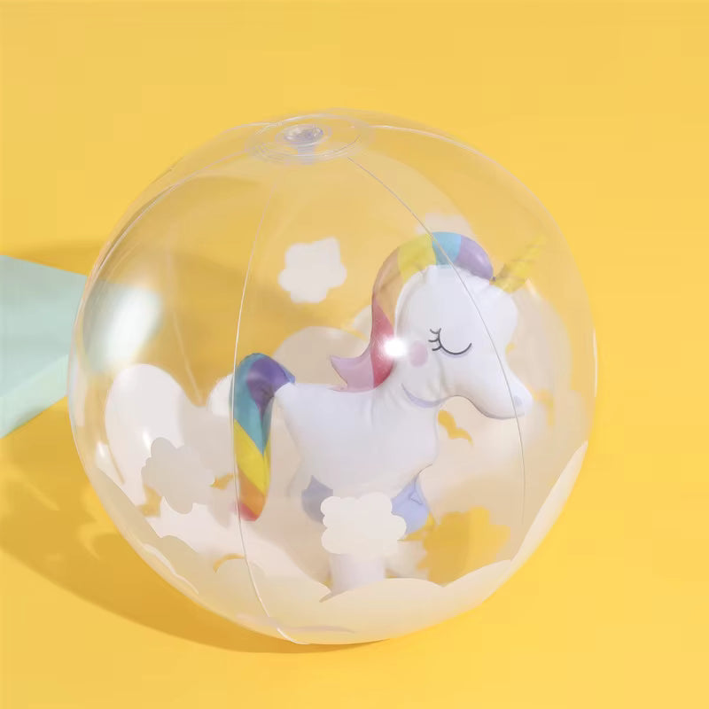 Bouée gonflable licorne 30 cm pour piscine – ballon de plage enfant – jouet aquatique été sécurité baignade piscine plage