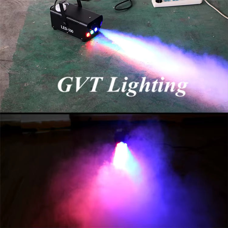 Machine à Fumée LED 500W RGB – Générateur de Brouillard avec Télécommande