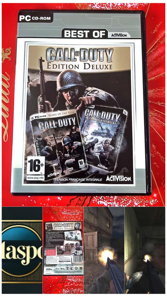 Jeu vidéo PC : call of duty edition deluxe
