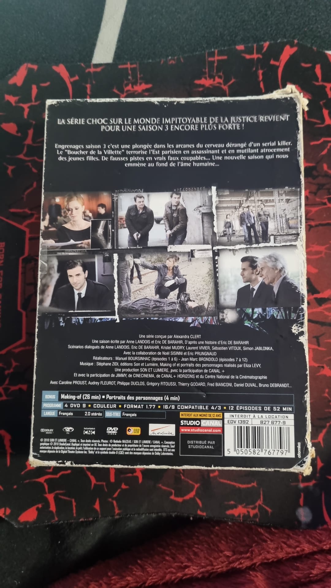 Engrenages – Saison 3 – Coffret 4 DVD