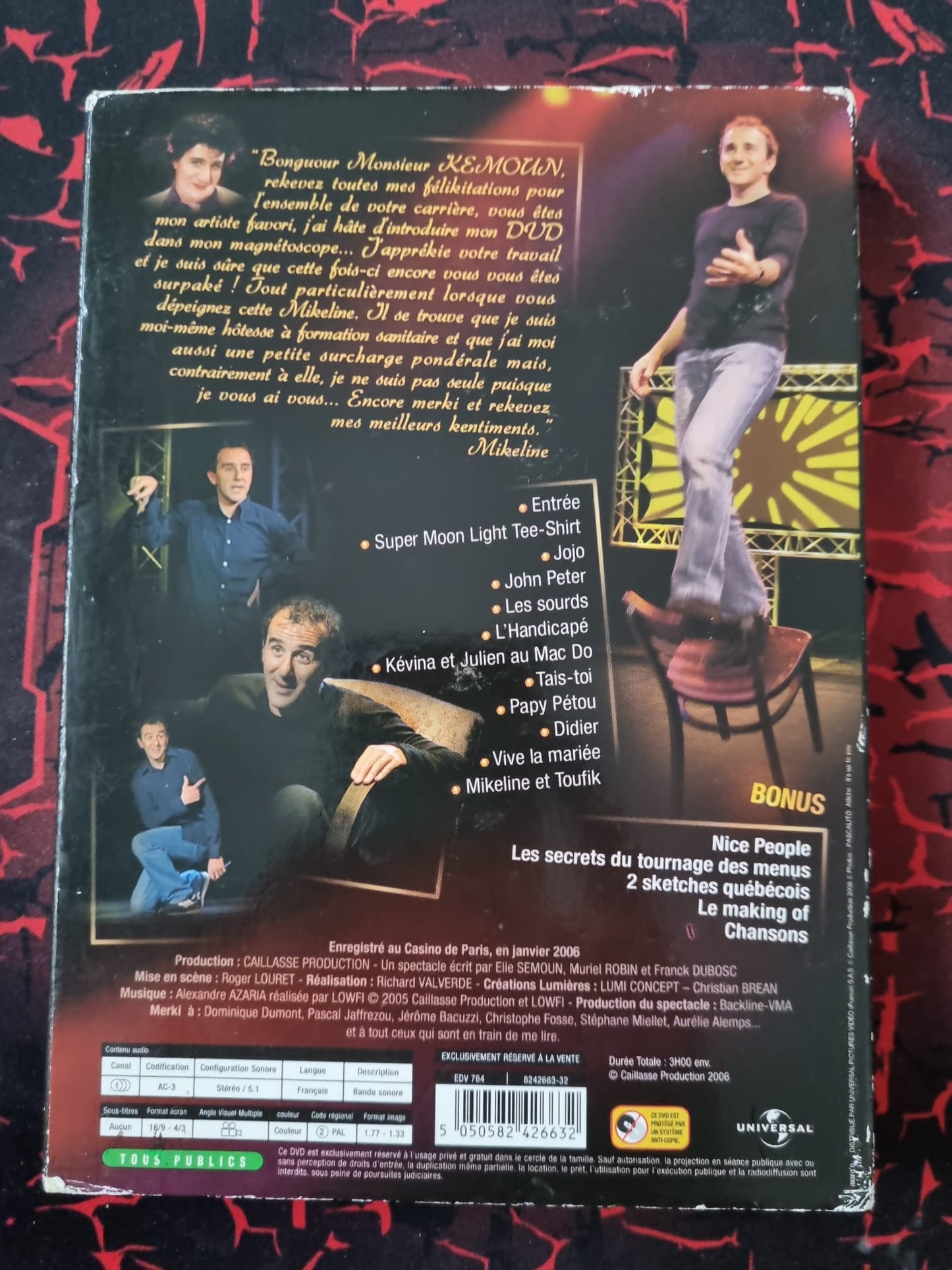 Élie Semoun – Se prend pour qui ? – Spectacle humoristique en DVD