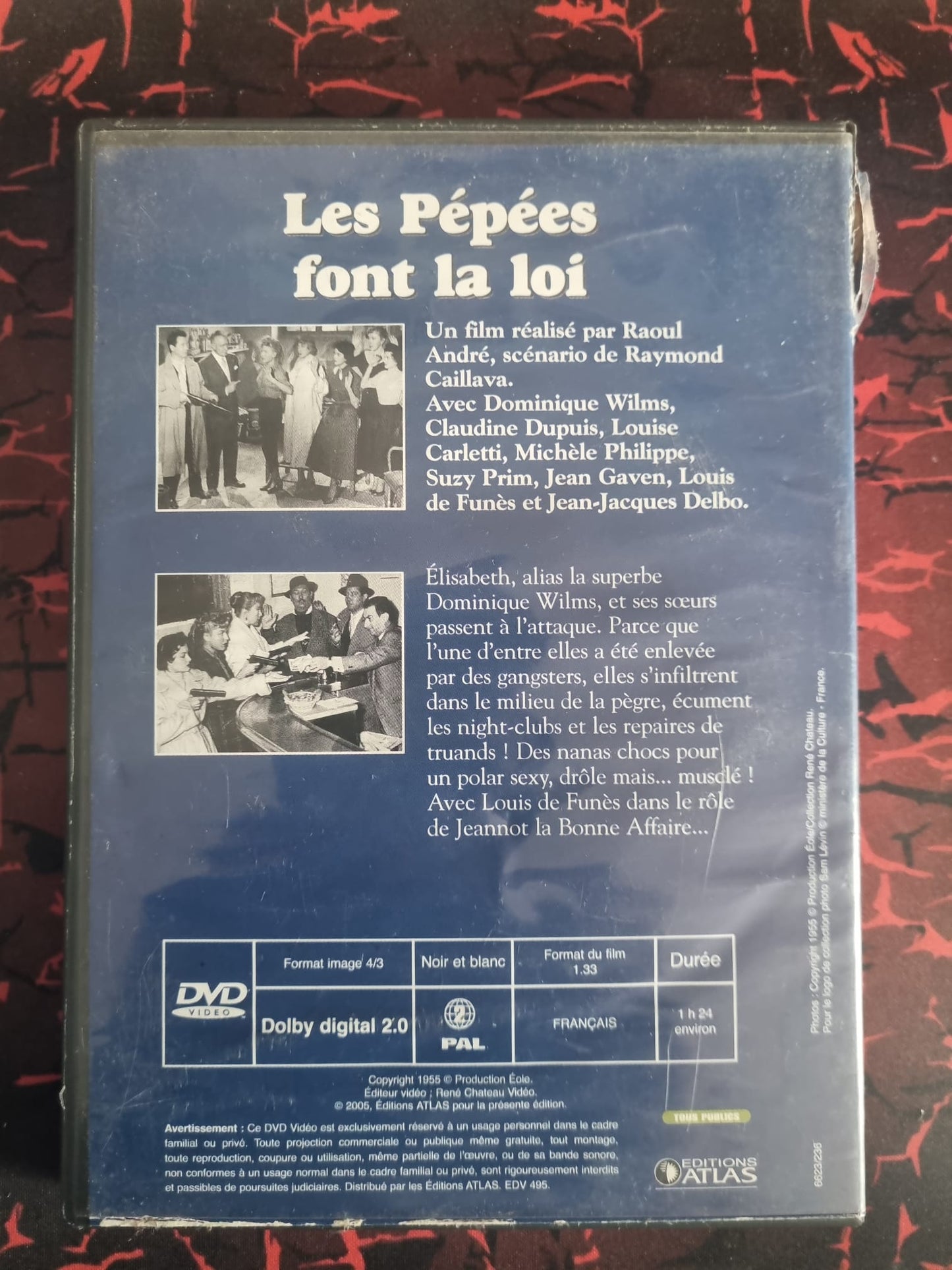 Les Pépées font la loi – Film avec Louis de Funès – DVD