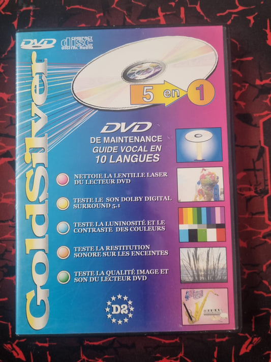 DVD de maintenance GoldSilver 5 en 1