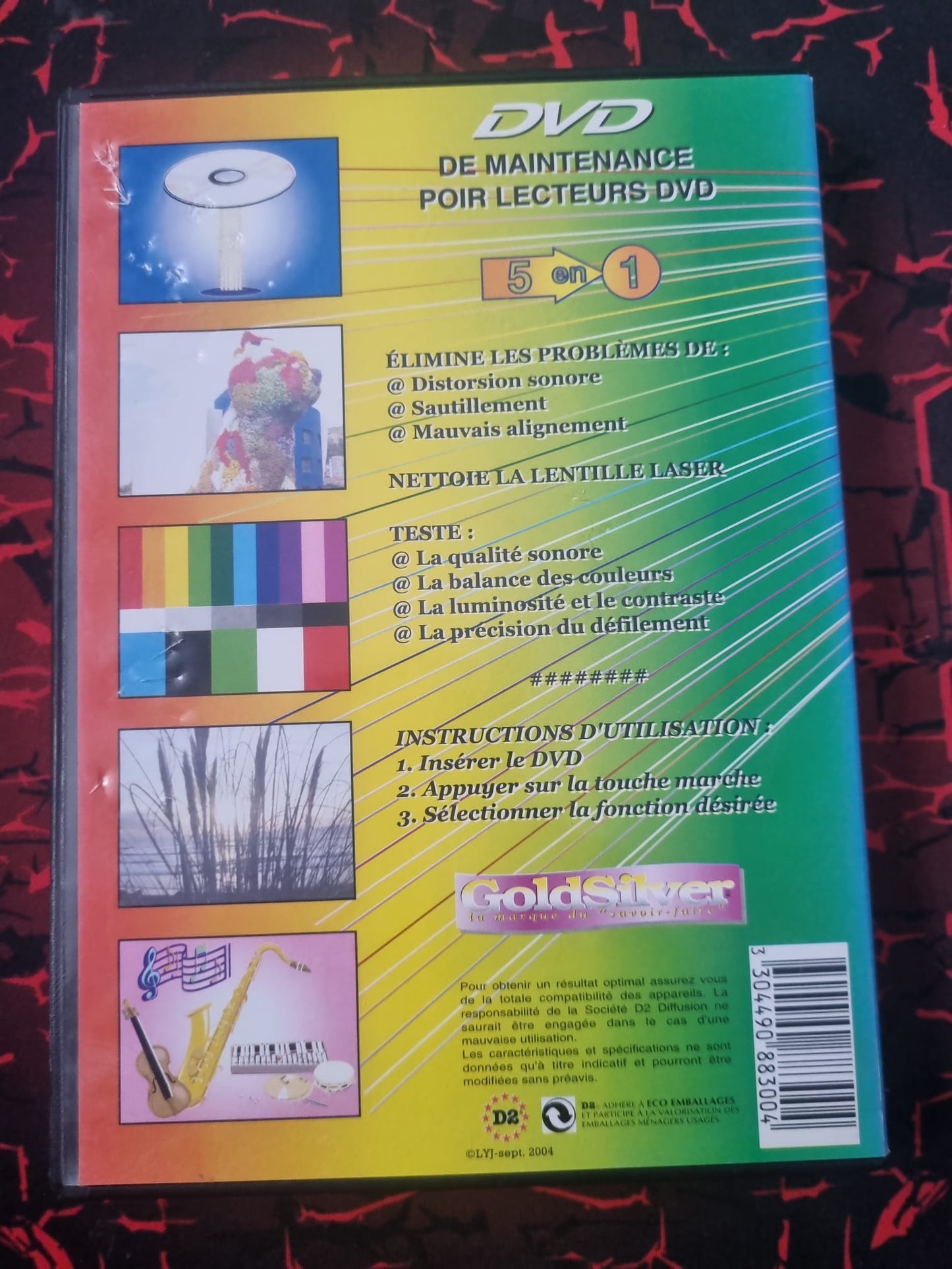 DVD de maintenance GoldSilver 5 en 1