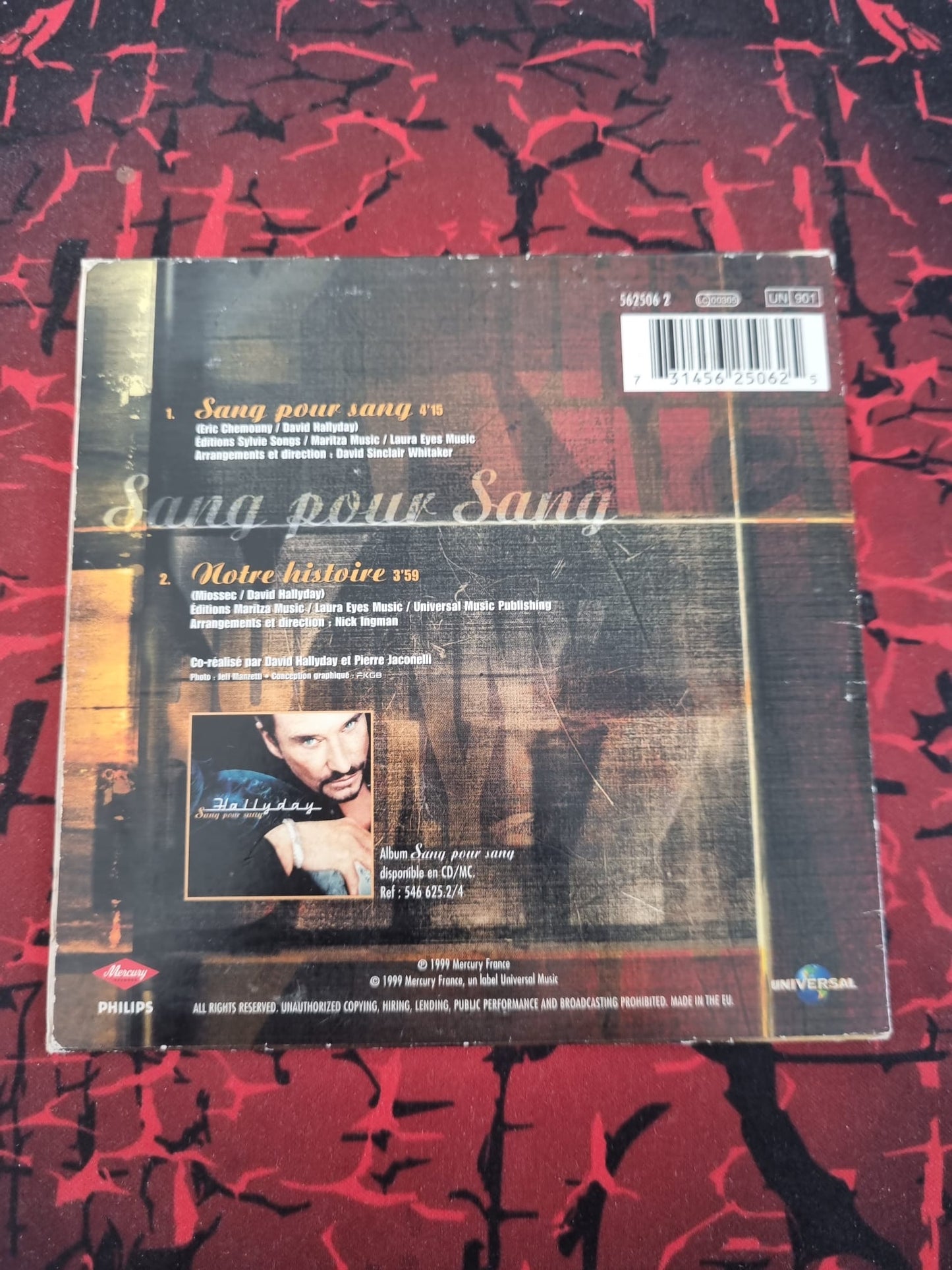 Johnny Hallyday – Sang pour Sang