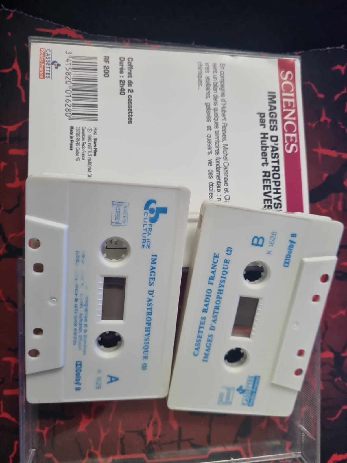 Images d’Astrophysique – Coffret 2 Cassettes Audio (Hubert Reeves, France Culture)