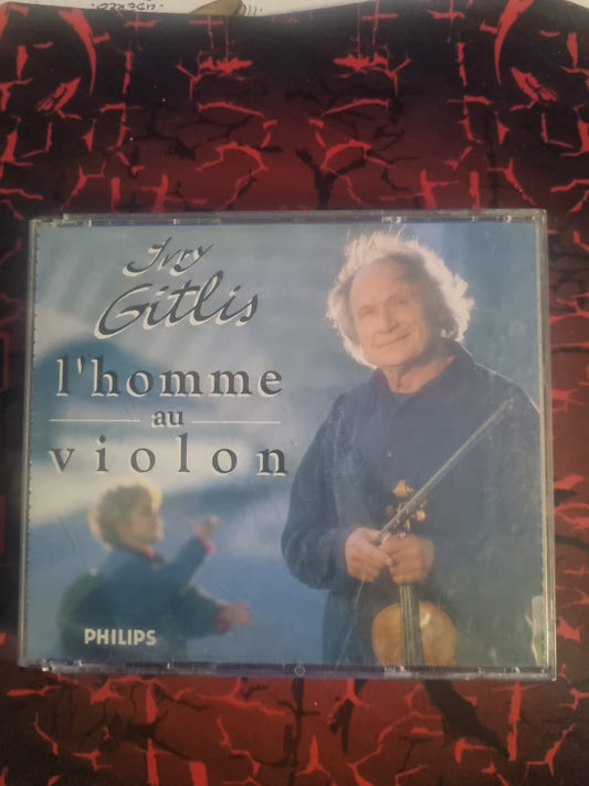 Ivry Gitlis – L’Homme au Violon (Paganini, Wieniawski, Saint-Saëns) – 2 CD Classique – Philips