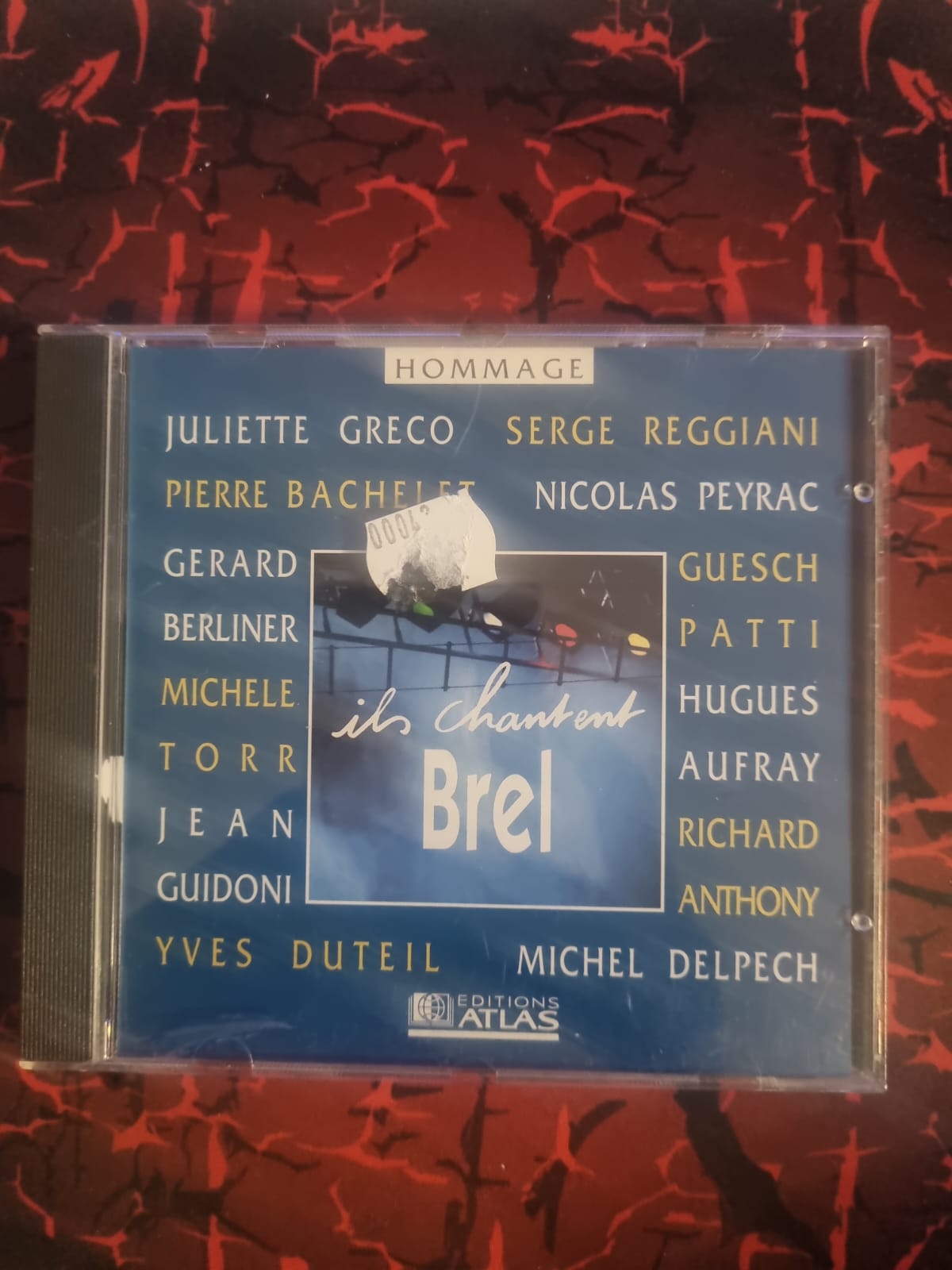 Ils chantent Brel – Hommage à Jacques Brel (Juliette Gréco, Serge Reggiani, Delpech, Hugues Aufray…) – CD