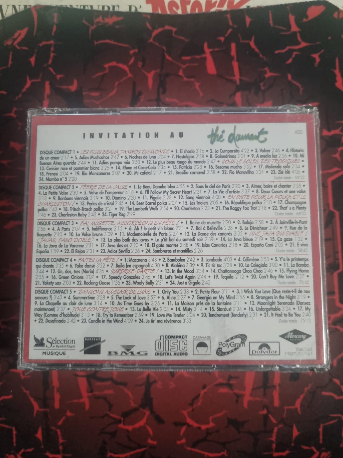 Invitation au Thé Dansant – Coffret 5 CD Compilation