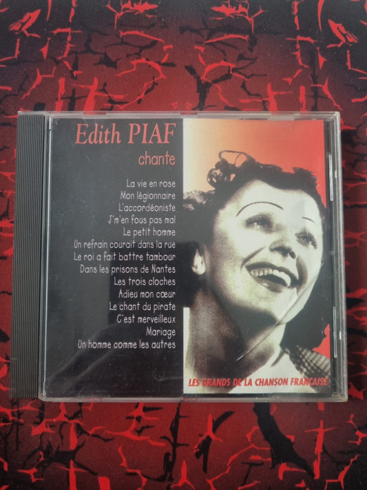 Édith Piaf – Chante – La Vie en Rose, Mon Légionnaire, L’Accordéoniste – Les Grands de la Chanson Française – CD Album