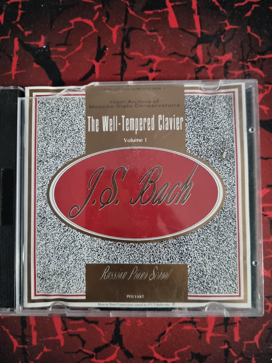 J.S. Bach – The Well-Tempered Clavier Vol. 1 – Russian Piano School – Moscow Conservatoire Archive – Polyart – CD Album