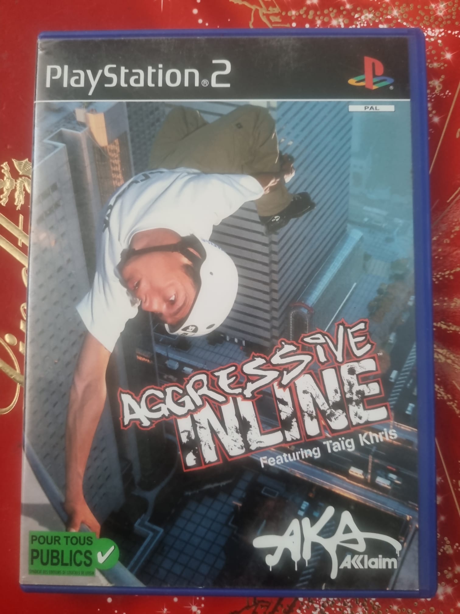 Aggressive Inline | Jeu Vidéo PS2 PlayStation 2 | Version PAL FR | Roller Inline jeu ps2