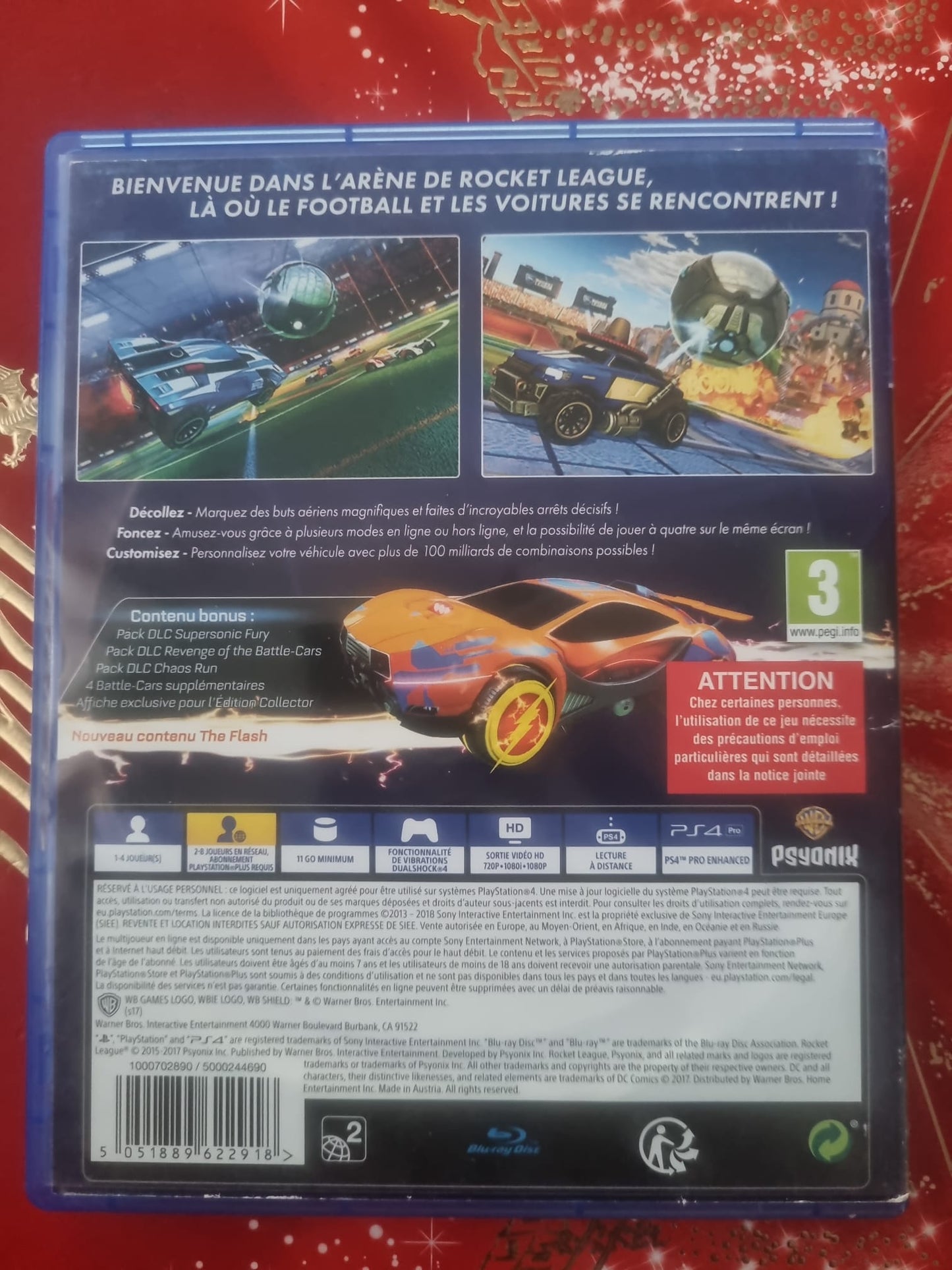 Rocket League – Édition Collector | Jeu PS4 | Football & Voitures | Version Française | Psyonix jeu ps4