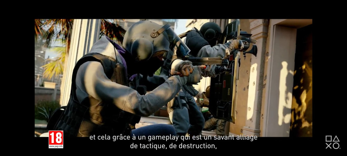 Tom Clancy’s Rainbow Six Siege – PS4 – Jeu vidéo tactique – Version française jeu ps4