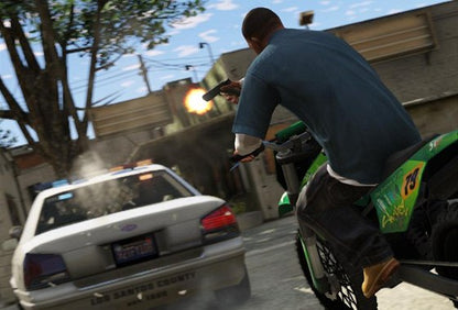 Grand Theft Auto V Édition Premium PS4 – Jeu vidéo PlayStation 4 – GTA 5 + GTA Online – Version physique – PEGI 18