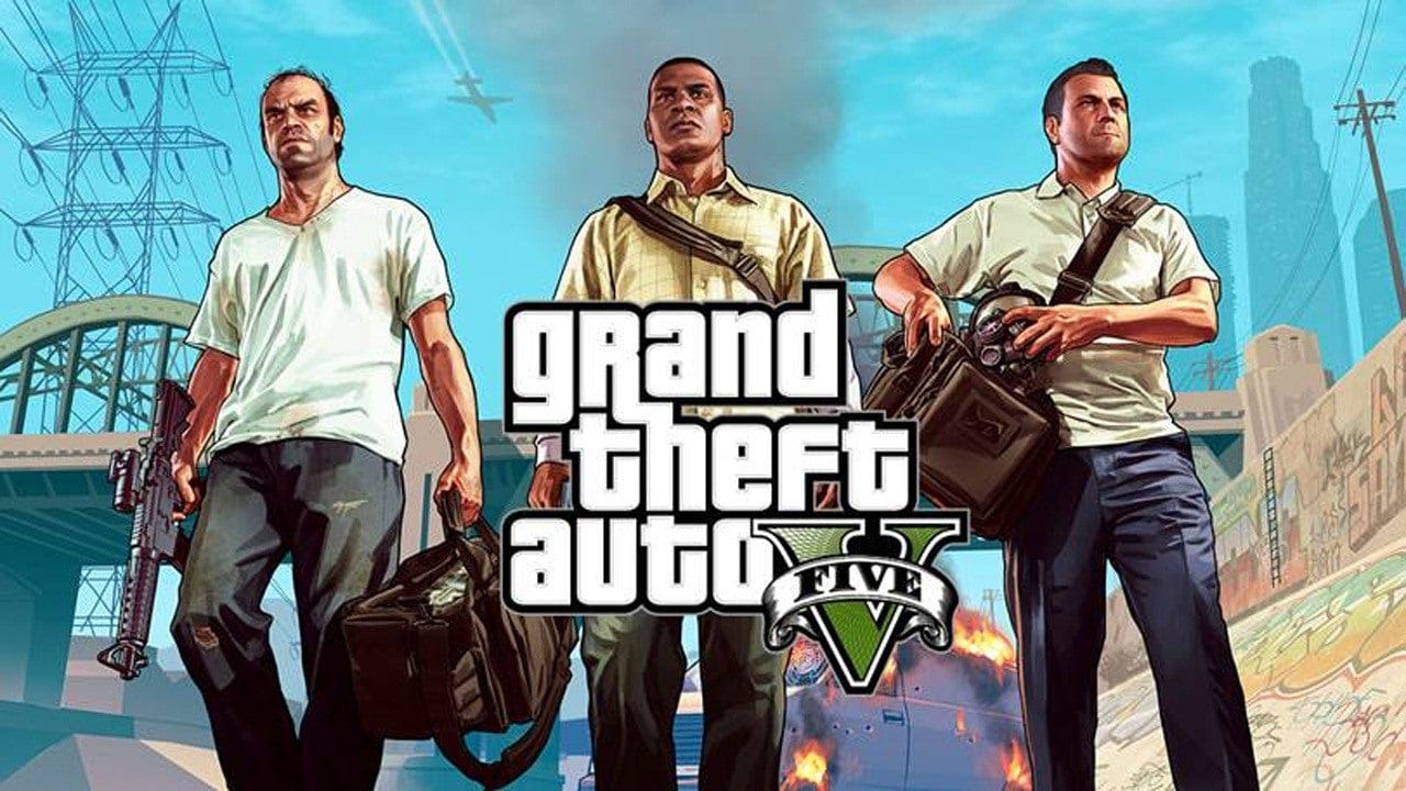 Grand Theft Auto V Édition Premium PS4 – Jeu vidéo PlayStation 4 – GTA 5 + GTA Online – Version physique – PEGI 18
