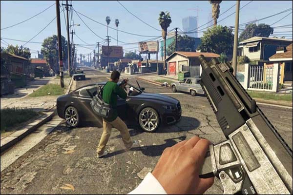 Grand Theft Auto V Édition Premium PS4 – Jeu vidéo PlayStation 4 – GTA 5 + GTA Online – Version physique – PEGI 18
