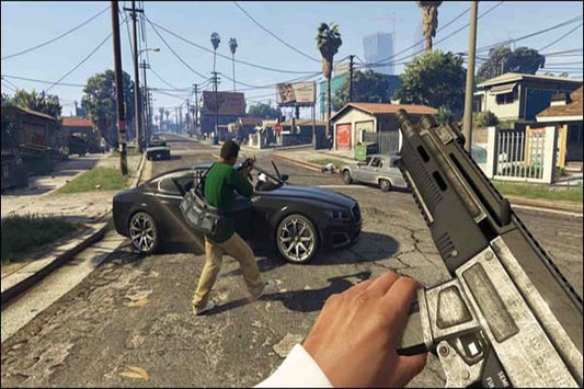 Grand Theft Auto V Édition Premium PS4 – Jeu vidéo PlayStation 4 – GTA 5 + GTA Online – Version physique – PEGI 18